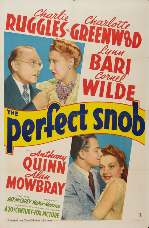 The Perfect Snob - Movie Poster