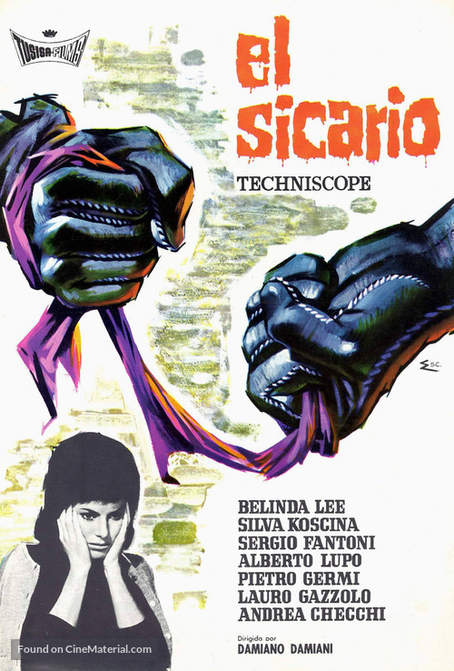 Il sicario - Spanish Movie Poster