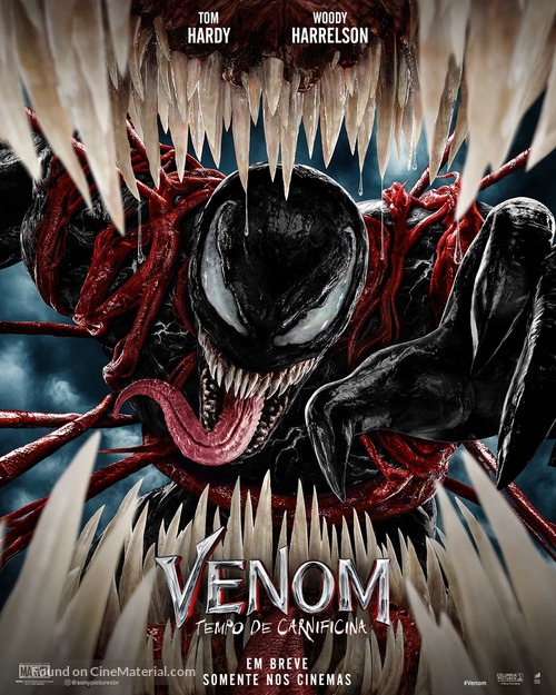 Venom: Let There Be Carnage - Brazilian Movie Poster