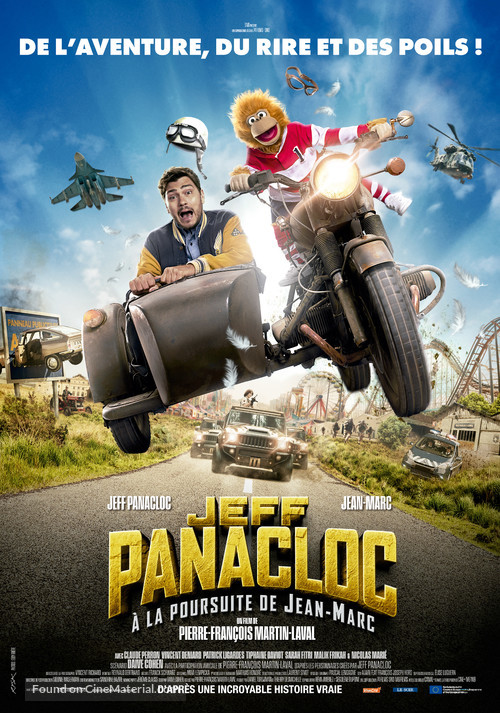 Jeff Panacloc- A la poursuite de Jean-Marc - Belgian Movie Poster