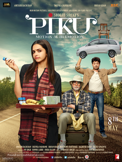 Piku - Indian Movie Poster