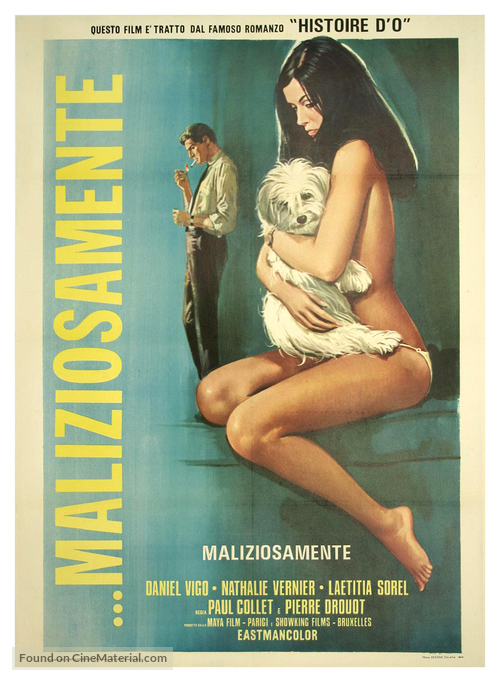 L&#039;etreinte - Italian Movie Poster