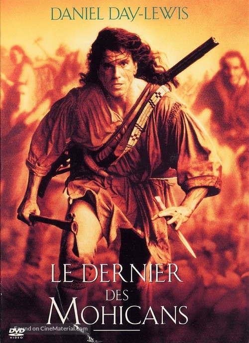 The Last of the Mohicans - French Movie Cover