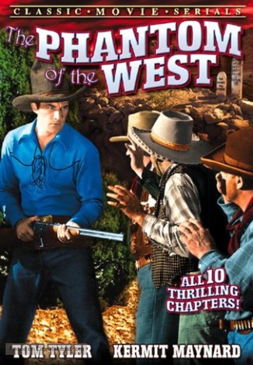 The Phantom of the West - DVD movie cover