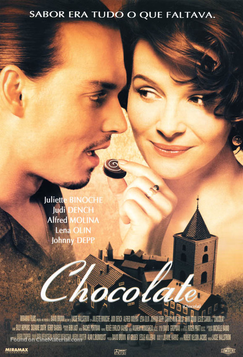 Chocolat - Brazilian Movie Poster