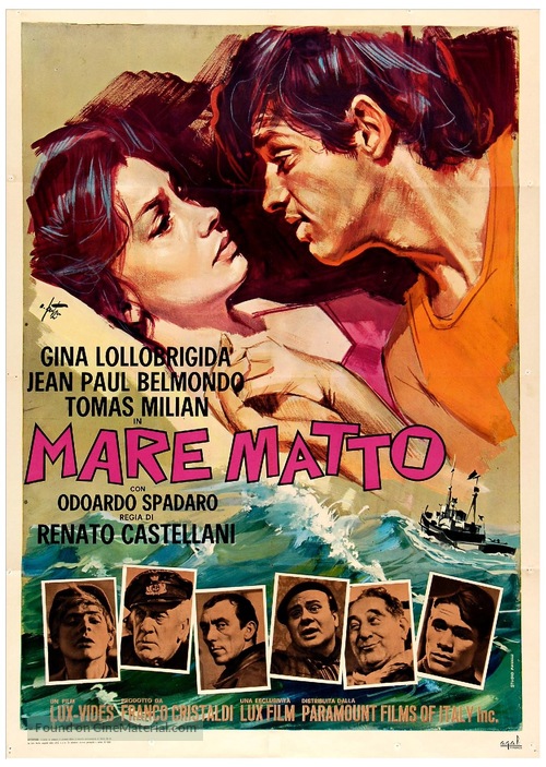 Mare matto (1963) Italian movie poster