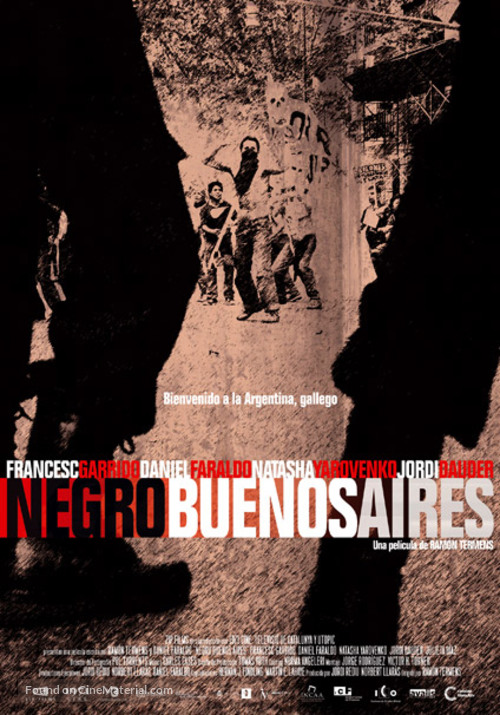 Negro Buenos Aires - Spanish Movie Poster