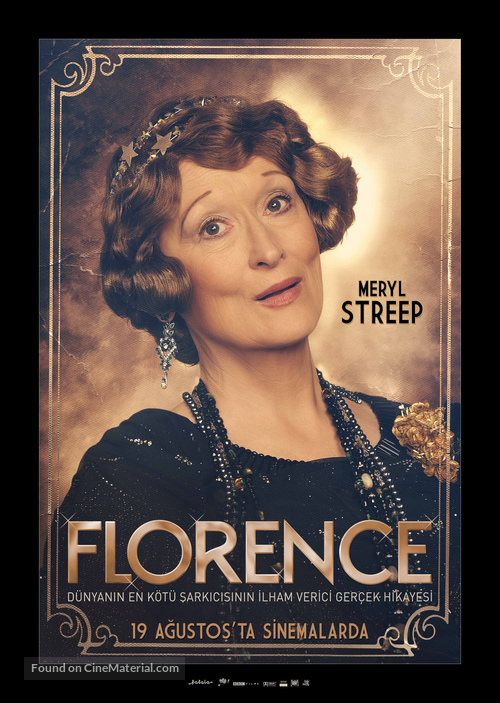 Florence Foster Jenkins - Turkish Movie Poster