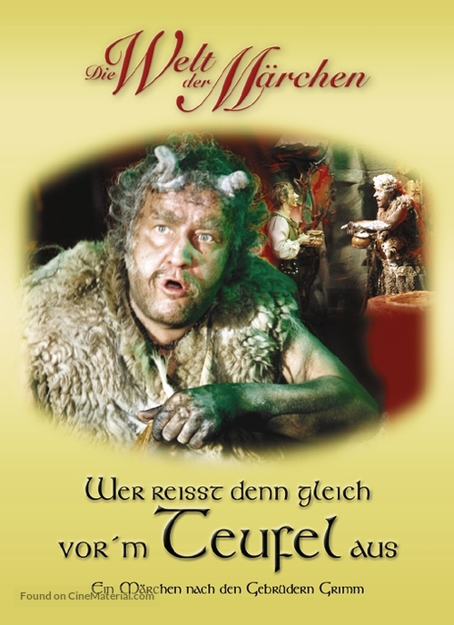 Wer rei&szlig;t denn gleich vorm Teufel aus - German Movie Cover