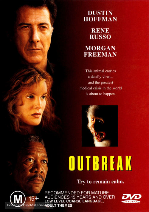 Outbreak - Australian DVD movie cover