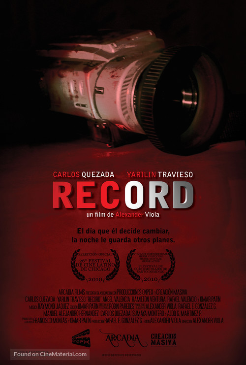 Record - Puerto Rican Movie Poster