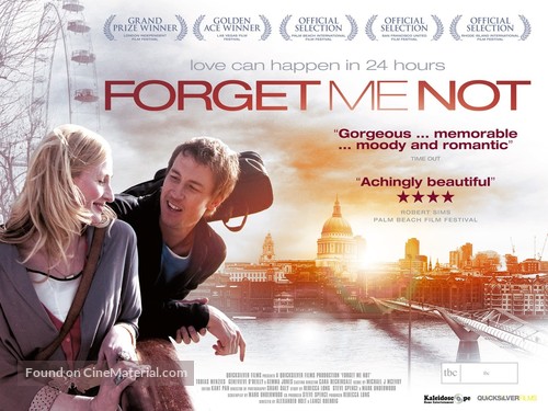 Forget Me Not - British Movie Poster