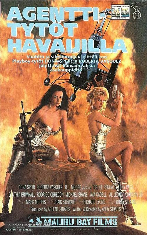 Hard Hunted - Finnish VHS movie cover