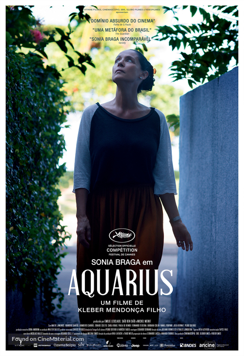 Aquarius - Brazilian Movie Poster