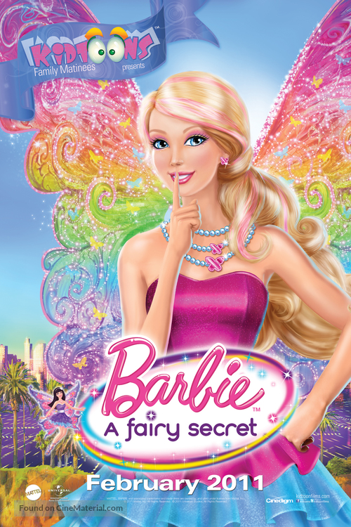 Barbie: A Fairy Secret - Movie Poster