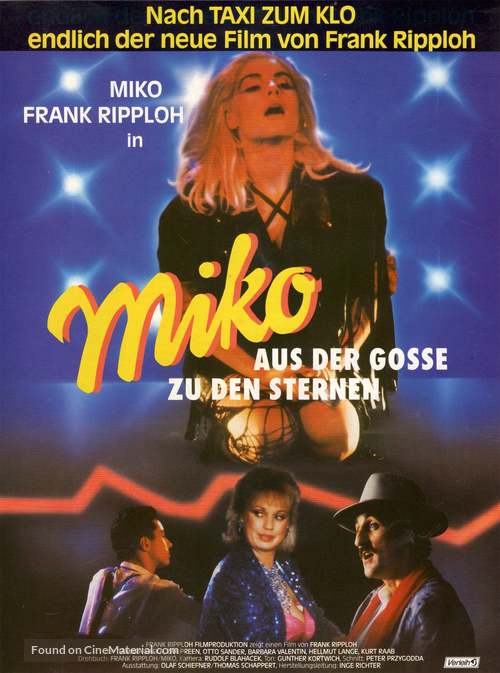 Miko - aus der Gosse zu den Sternen - German Movie Poster