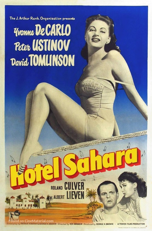 Hotel Sahara - British Movie Poster