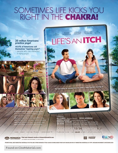 Life&#039;s an Itch - Video release movie poster