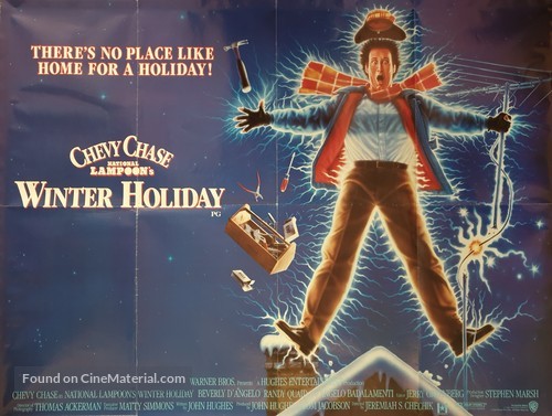 Christmas Vacation - British Movie Poster