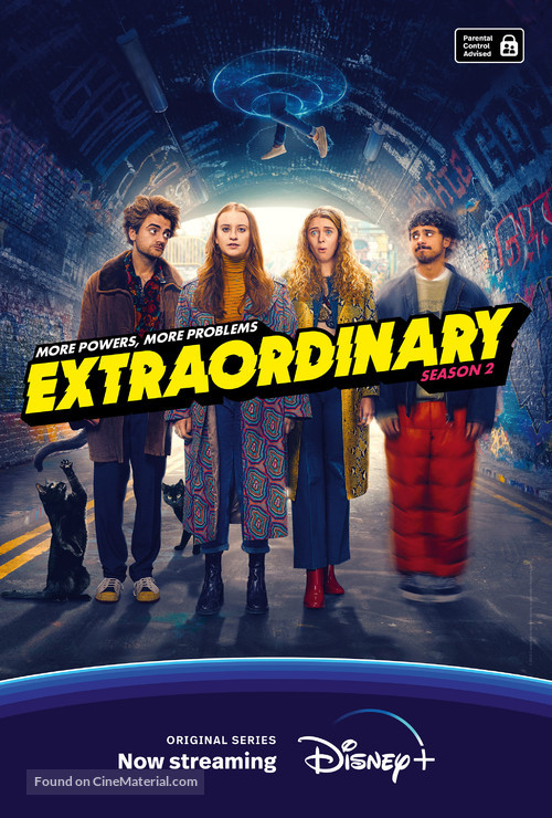 &quot;Extraordinary&quot; - British Movie Poster