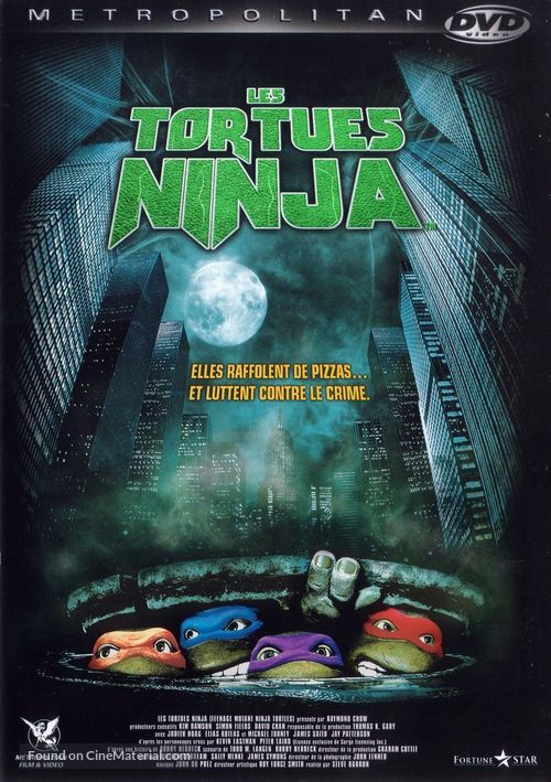 Teenage Mutant Ninja Turtles - French DVD movie cover
