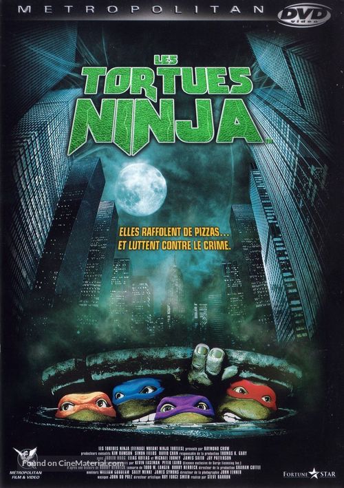 Teenage Mutant Ninja Turtles - French DVD movie cover