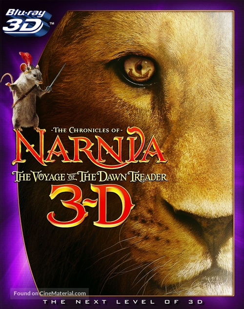 The Chronicles of Narnia: The Voyage of the Dawn Treader - Blu-Ray movie cover