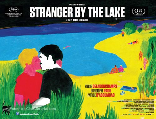 L&#039;inconnu du lac - British Movie Poster