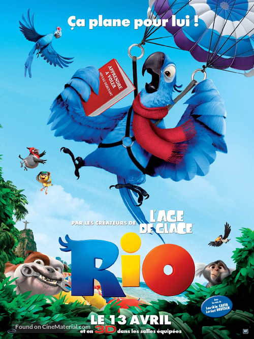 Rio - French Movie Poster