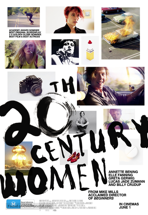 20th Century Women - Australian Movie Poster