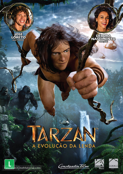 Tarzan - Brazilian DVD movie cover