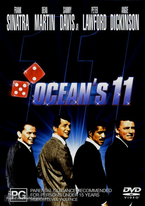 Ocean&#039;s Eleven - Australian DVD movie cover