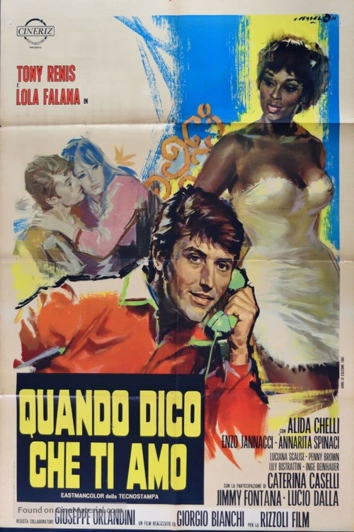 Quando dico che ti amo - Italian Movie Poster