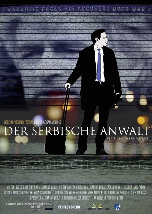 The Serbian Lawyer - German Movie Poster