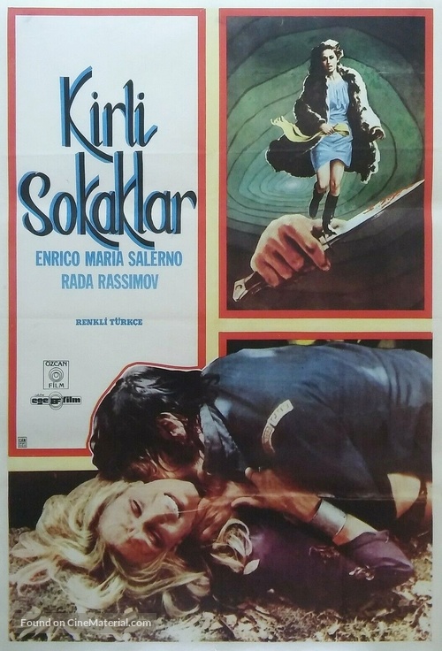 A cuore freddo - Turkish Movie Poster