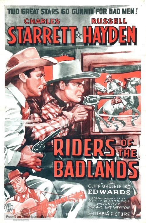 Riders of the Badlands - Movie Poster