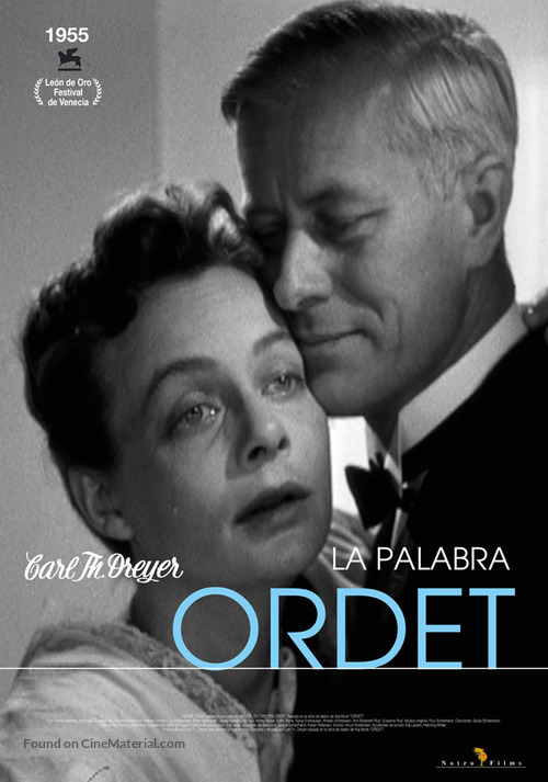 Ordet - Spanish Movie Poster