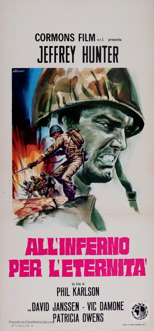 Hell to Eternity - Italian Movie Poster