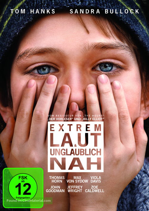 Extremely Loud &amp; Incredibly Close - German DVD movie cover