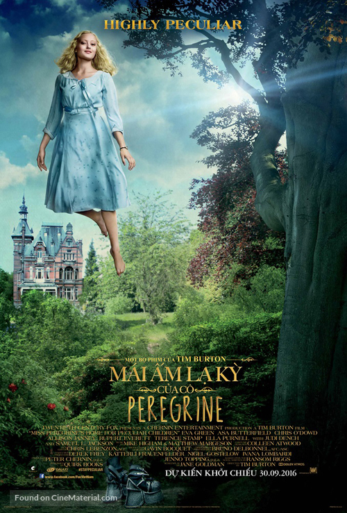 Miss Peregrine&#039;s Home for Peculiar Children - Vietnamese Movie Poster