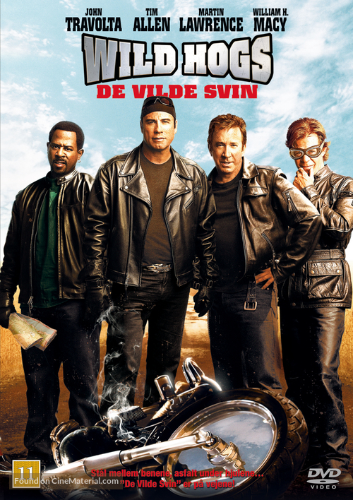 Wild Hogs - Danish DVD movie cover