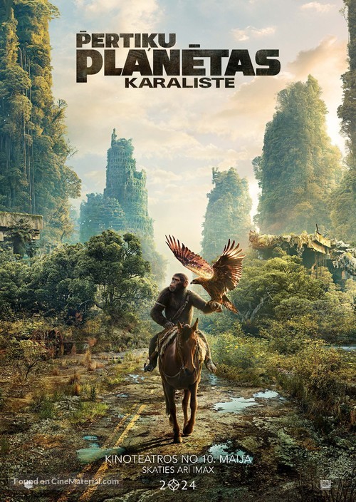 Kingdom of the Planet of the Apes - Latvian Movie Poster