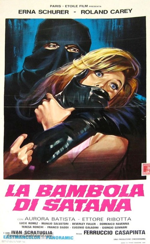 La bambola di Satana - Italian Movie Poster