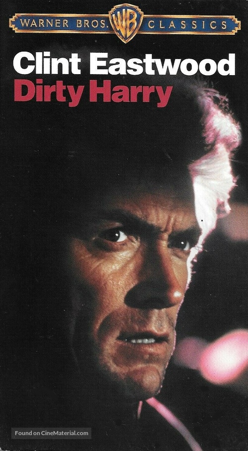 Dirty Harry - VHS movie cover