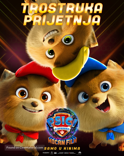 PAW Patrol: The Mighty Movie - Croatian Movie Poster