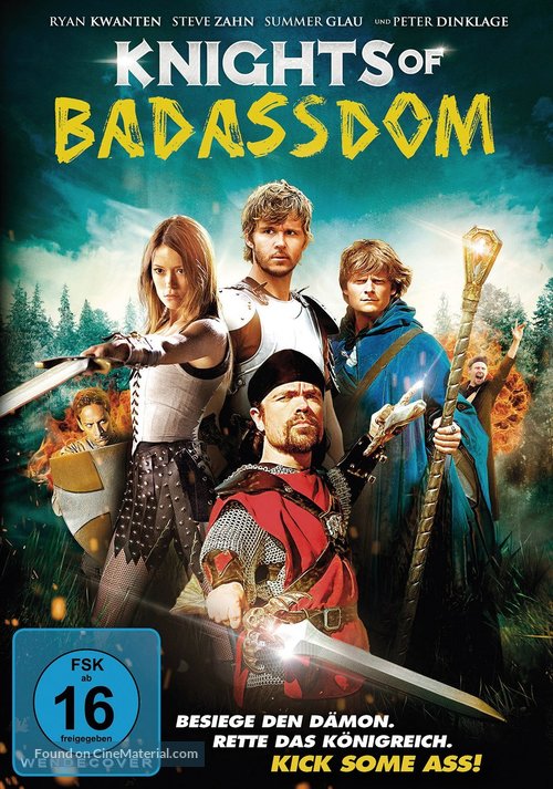 Knights of Badassdom - German DVD movie cover
