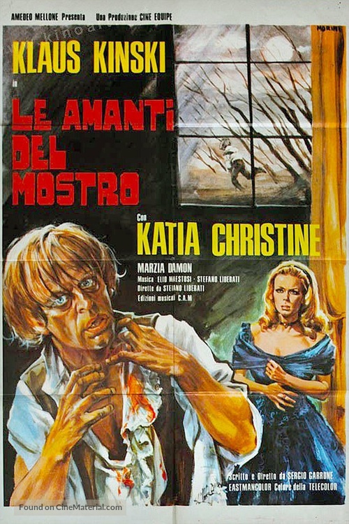Amanti del mostro, Le - Italian Movie Poster