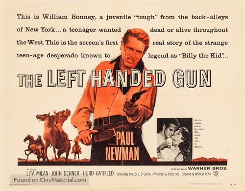 The Left Handed Gun - Movie Poster