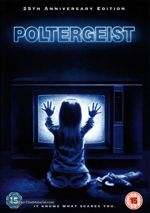 Poltergeist - British DVD movie cover