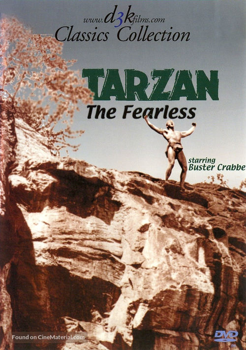 Tarzan the Fearless - DVD movie cover